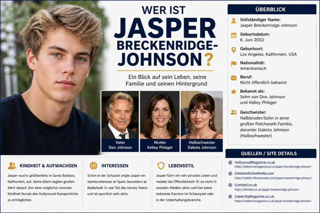 Wer ist Jasper Breckenridge-Johnson